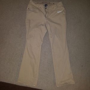 Women's Boot Cut Khaki Pants